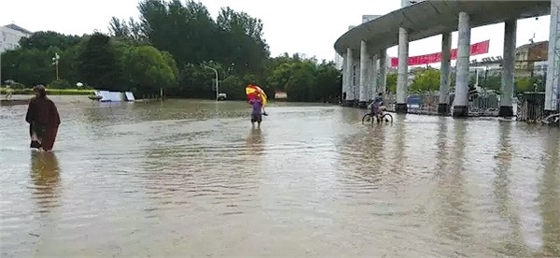 山東大暴雨，羅德移動泵車隨時待命