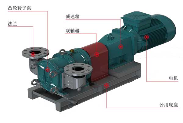羅德活塞轉(zhuǎn)子泵結(jié)構(gòu)組成